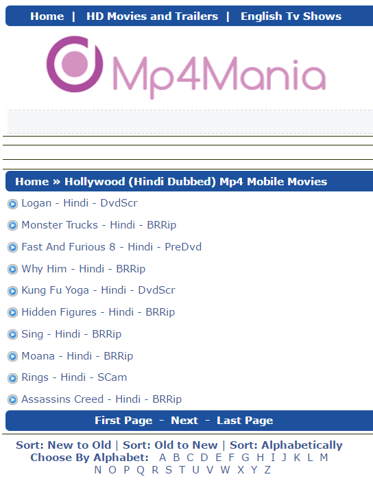 Hollywood movie download site for mobile free